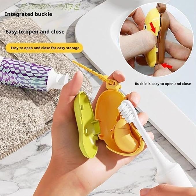 Banana Travel Toothbrush Holder