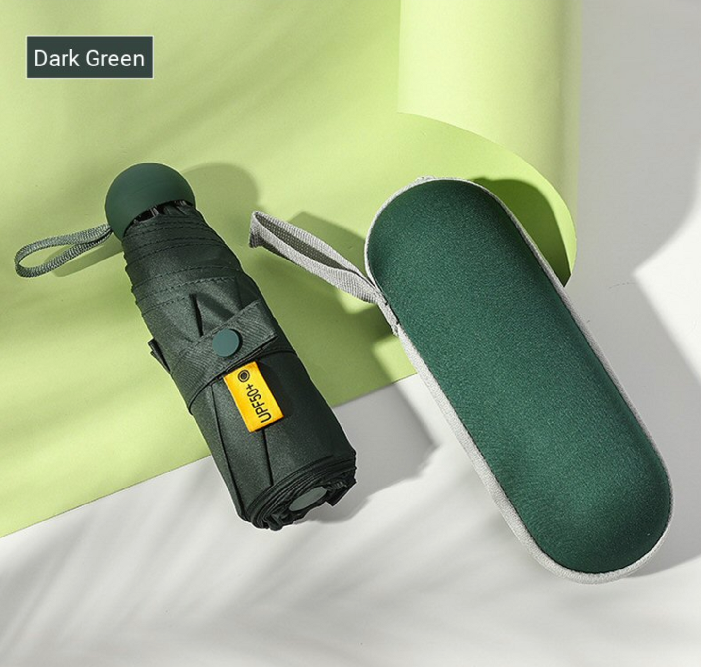 Ultra-Compact Travel Umbrella with Case