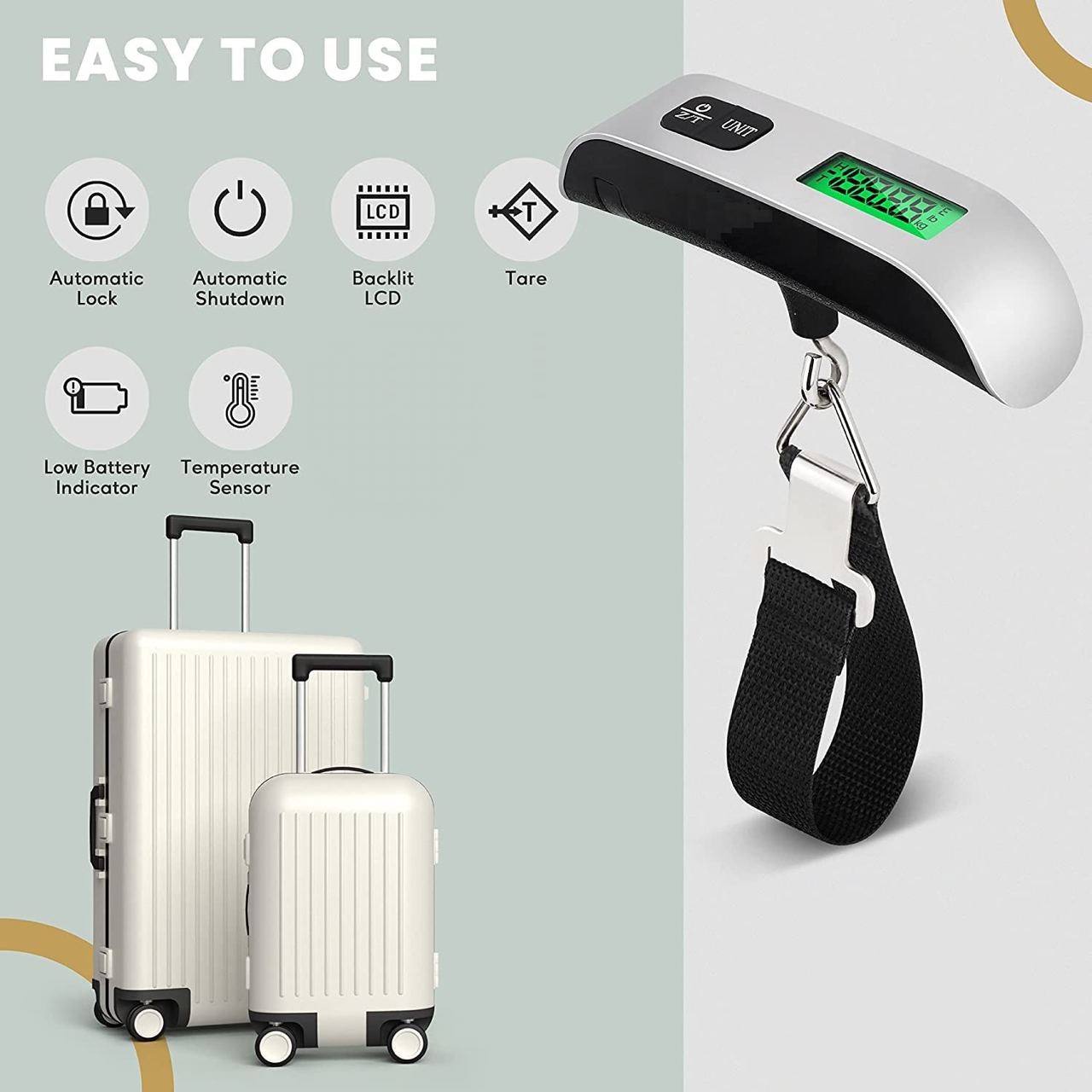 Digital Handheld Luggage Scale (Upto 50kg)