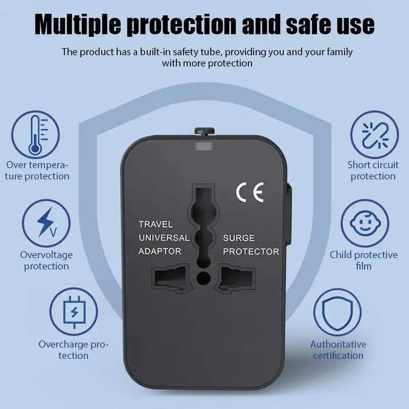 All in One - Worldwide Travel Adapter