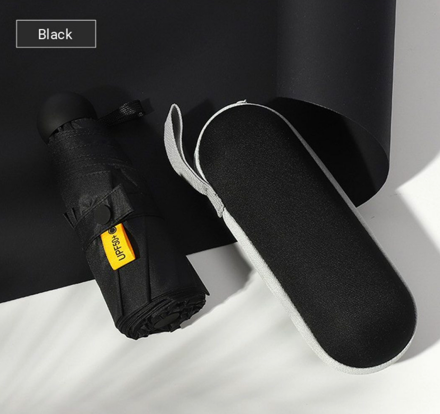 Ultra-Compact Travel Umbrella with Case
