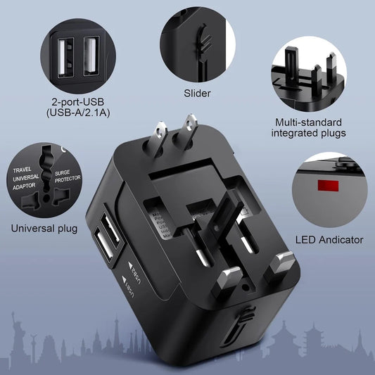 All in One - Worldwide Travel Adapter